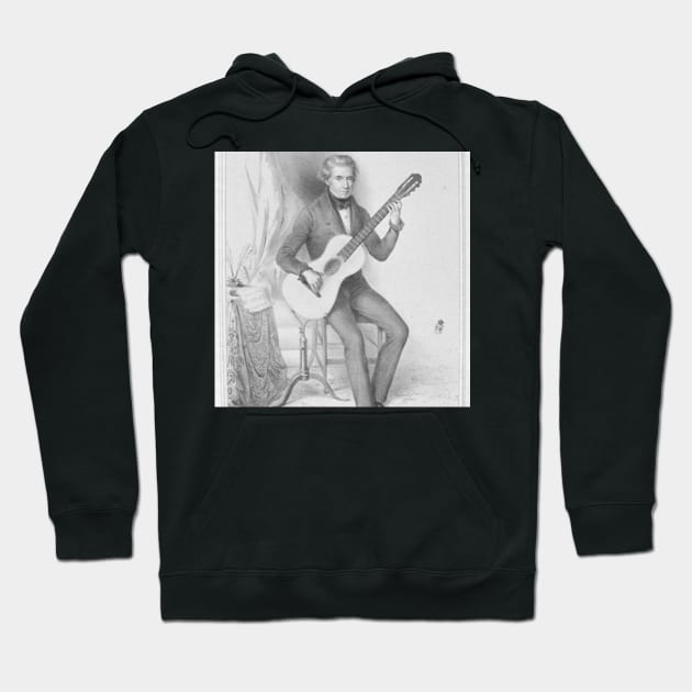 Dionisio Aguado Hoodie by Rosettemusicandguitar